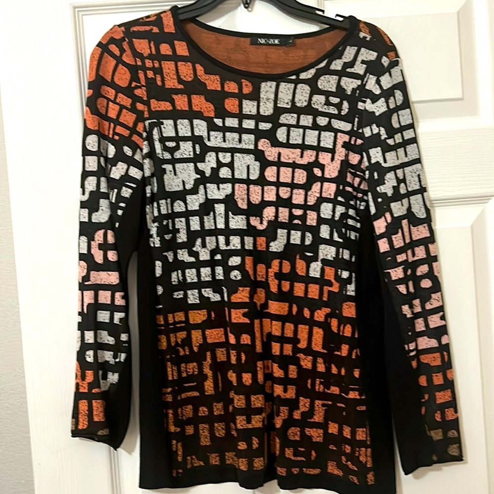 Nic and Zoe patterned sweater